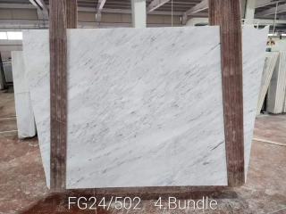 White Complex Slab Marble Export Antolini